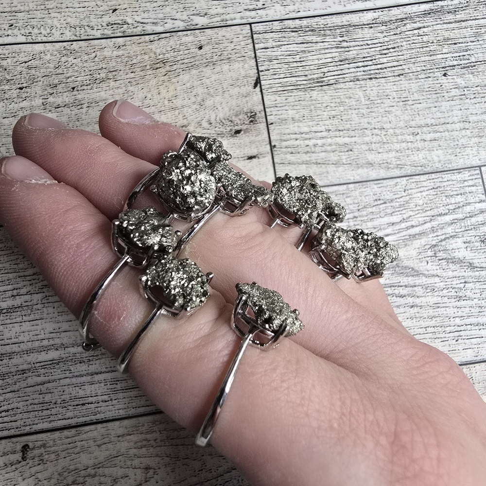 Pyrite Rings - Picture 4 of 5